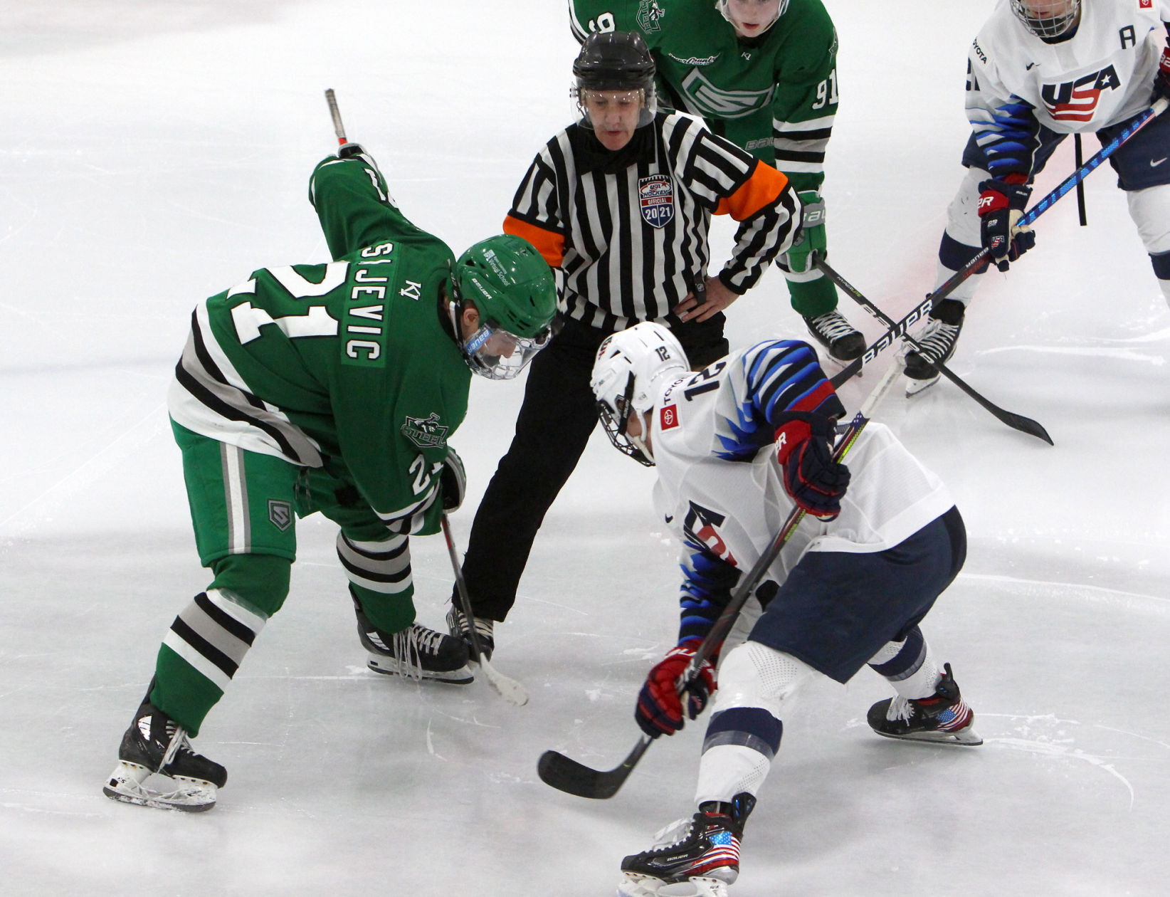 U.S. Women's Olympic National Team vs Chippewa Steel 12-6-21